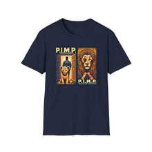 Load image into Gallery viewer, P.I.M.P. (Pain Is My Passport) Unisex Softstyle T-Shirt (lion)