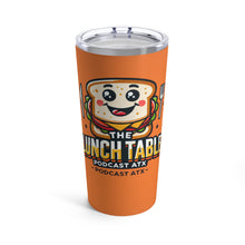Load image into Gallery viewer, The Lunch Table Podcastatx Tumbler 20oz (orange)