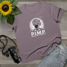 Load image into Gallery viewer, P.I.M.P. (Pain Is My Passport) Women’s Maple Tee