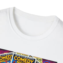 Load image into Gallery viewer, Comedy Nights Unisex Softstyle T-Shirt