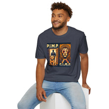 Load image into Gallery viewer, P.I.M.P. (Pain Is My Passport) Unisex Softstyle T-Shirt (lion)