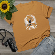Load image into Gallery viewer, P.I.M.P. (Pain Is My Passport) Women’s Maple Tee