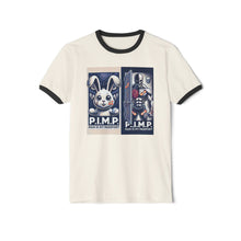 Load image into Gallery viewer, P.I.M.P. (Pain Is My Passport) Unisex Cotton Ringer T-Shirt