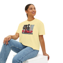 Load image into Gallery viewer, P.I.M.P. (Pain Is My Passport) Women's Boxy Tee