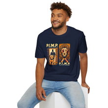 Load image into Gallery viewer, P.I.M.P. (Pain Is My Passport) Unisex Softstyle T-Shirt (lion)