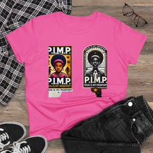 Load image into Gallery viewer, P.I.M.P. (Pain Is My Pain) Women's Midweight Cotton Tee
