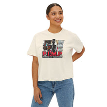 Load image into Gallery viewer, P.I.M.P. (Pain Is My Passport) Women's Boxy Tee