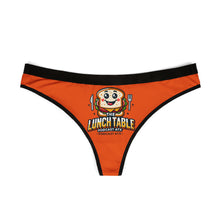 Load image into Gallery viewer, The Lunch Table Podcastatx Women's Thongs (orange)
