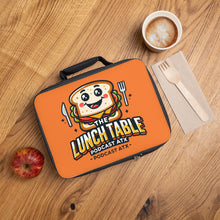 Load image into Gallery viewer, The Lunch Table Podcastatx Lunch Bag (orange)
