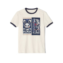 Load image into Gallery viewer, P.I.M.P. (Pain Is My Passport) Unisex Cotton Ringer T-Shirt