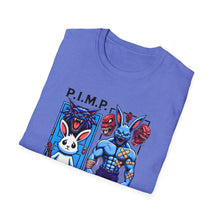 Load image into Gallery viewer, P.I.M.P. (Pain Is My Passport) Unisex Softstyle T-Shirt (mad bunny)