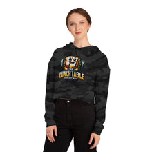 Load image into Gallery viewer, The Lunch Table Podcastatx Women’s Cropped Hooded Sweatshirt