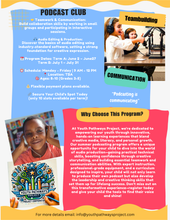 Load image into Gallery viewer, Youth Pathways Project (YPP) Summer Podcast Program 2025