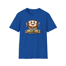 Load image into Gallery viewer, The Lunch Table Podcastatx Unisex Softstyle T-Shirt (heather red)