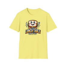 Load image into Gallery viewer, The Lunch Table Podcastatx Unisex Softstyle T-Shirt (heather red)