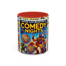 Load image into Gallery viewer, Dave & Buster's Comedy Accent Coffee Mug (11, 15oz)