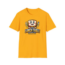 Load image into Gallery viewer, The Lunch Table Podcastatx Unisex Softstyle T-Shirt (heather red)