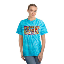 Load image into Gallery viewer, Tie-Dye Dave & Buster's Comedy Tee, Cyclone