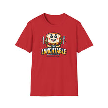 Load image into Gallery viewer, The Lunch Table Podcastatx Unisex Softstyle T-Shirt (heather red)