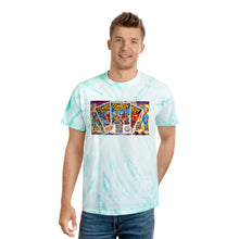Load image into Gallery viewer, Tie-Dye Dave & Buster's Comedy Tee, Cyclone
