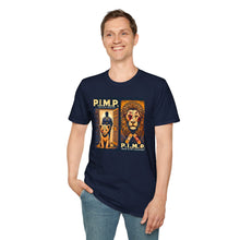 Load image into Gallery viewer, P.I.M.P. (Pain Is My Passport) Unisex Softstyle T-Shirt (lion)