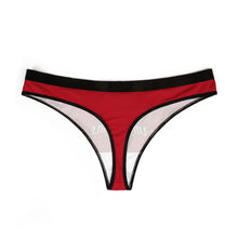 Load image into Gallery viewer, The Lunch Table Podcastatx Women's Thongs (red)