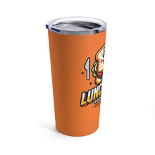 Load image into Gallery viewer, The Lunch Table Podcastatx Tumbler 20oz (orange)
