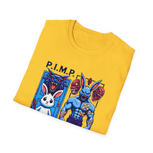Load image into Gallery viewer, P.I.M.P. (Pain Is My Passport) Unisex Softstyle T-Shirt (mad bunny)

