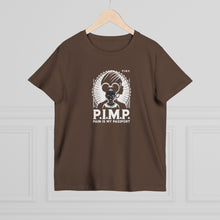 Load image into Gallery viewer, P.I.M.P. (Pain Is My Passport) Women’s Maple Tee
