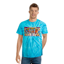 Load image into Gallery viewer, Tie-Dye Dave &amp; Buster's Comedy Tee, Cyclone
