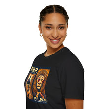 Load image into Gallery viewer, P.I.M.P. (Pain Is My Passport) Unisex Softstyle T-Shirt (lion)
