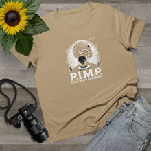 Load image into Gallery viewer, P.I.M.P. (Pain Is My Passport) Women’s Maple Tee
