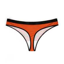 Load image into Gallery viewer, The Lunch Table Podcastatx Women's Thongs (orange)
