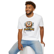 Load image into Gallery viewer, The Lunch Table Podcastatx Unisex Softstyle T-Shirt (heather red)
