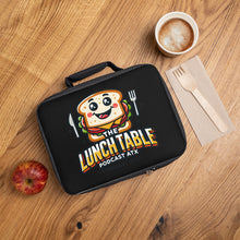 Load image into Gallery viewer, The Lunch Table Podcastatx Lunch Bag (black)

