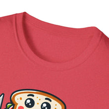 Load image into Gallery viewer, The Lunch Table Podcastatx Unisex Softstyle T-Shirt (heather red)
