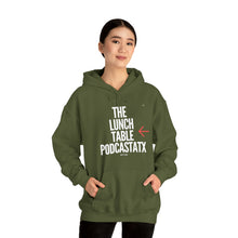Load image into Gallery viewer, The Lunch Table Podcastatx hoodie

