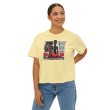 Load image into Gallery viewer, P.I.M.P. (Pain Is My Passport) Women's Boxy Tee
