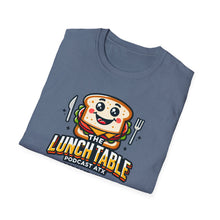 Load image into Gallery viewer, The Lunch Table Podcastatx Unisex Softstyle T-Shirt (heather red)
