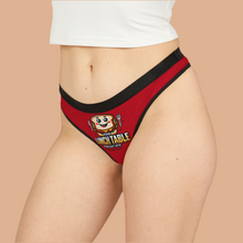 Load image into Gallery viewer, The Lunch Table Podcastatx Women's Thongs (red)
