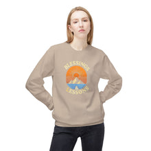 Load image into Gallery viewer, "Blessings &amp; Lessons" Unisex Midweight Softstyle Fleece Crewneck Sweatshirt
