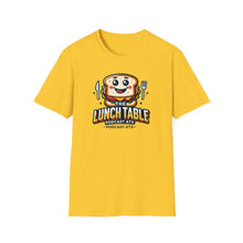 Load image into Gallery viewer, The Lunch Table Podcastatx Unisex Softstyle T-Shirt (heather red)
