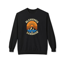 Load image into Gallery viewer, "Blessings &amp; Lessons" Unisex Midweight Softstyle Fleece Crewneck Sweatshirt
