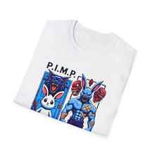 Load image into Gallery viewer, P.I.M.P. (Pain Is My Passport) Unisex Softstyle T-Shirt (mad bunny)
