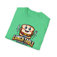 Load image into Gallery viewer, The Lunch Table Podcastatx Unisex Softstyle T-Shirt (heather red)

