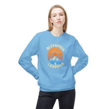Load image into Gallery viewer, "Blessings &amp; Lessons" Unisex Midweight Softstyle Fleece Crewneck Sweatshirt
