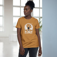 Load image into Gallery viewer, P.I.M.P. (Pain Is My Passport) Women’s Maple Tee
