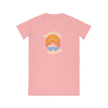 Load image into Gallery viewer, "Blessing &amp; Lessons" Spinner T-Shirt Dress
