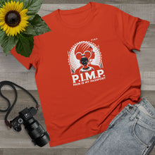 Load image into Gallery viewer, P.I.M.P. (Pain Is My Passport) Women’s Maple Tee
