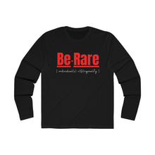 Load image into Gallery viewer, Men's "BeRare" Long Sleeve Crew Tee
